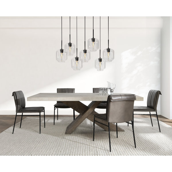 Classic Home Rectangular Dining Table & Reviews | Perigold